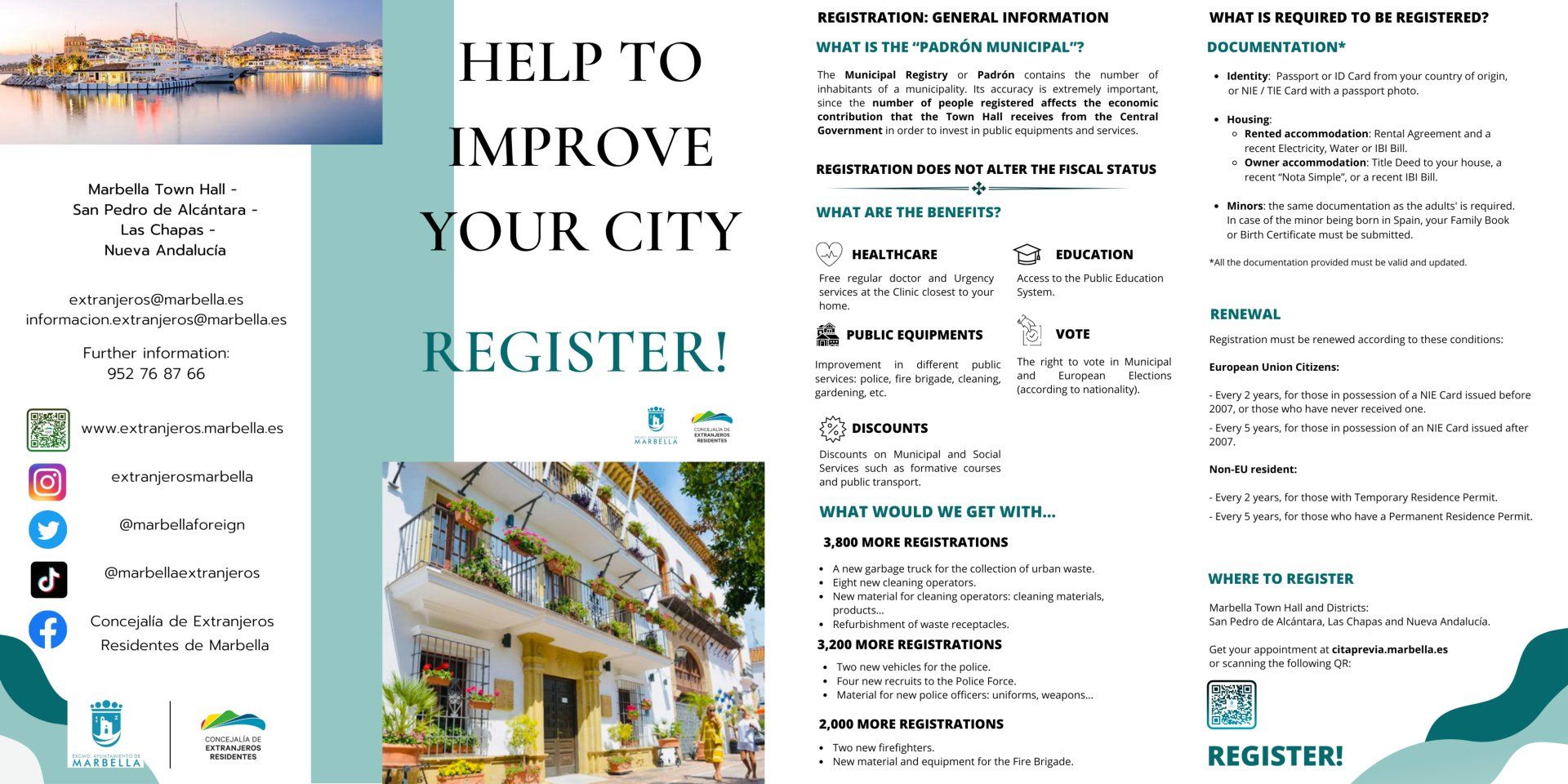 Flyer in English